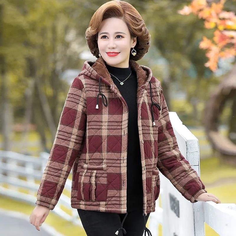 Buy Winter Plus Velvet Cotton Jacket 