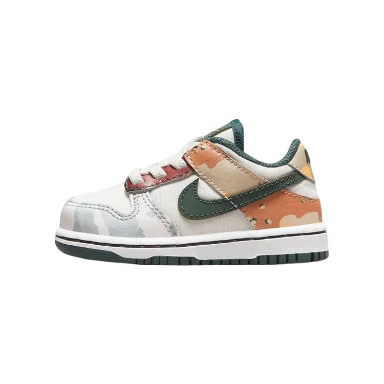 New Nike Dunk Low Sail Multi-Camo TD DB1902-100