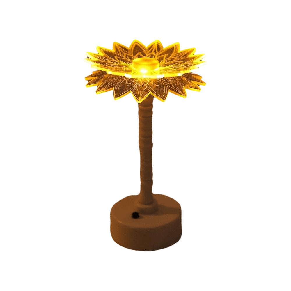 Minimalist Design Retro Gold Table Lamp Soft Ambient Lighting LED Night Lights Home Decor