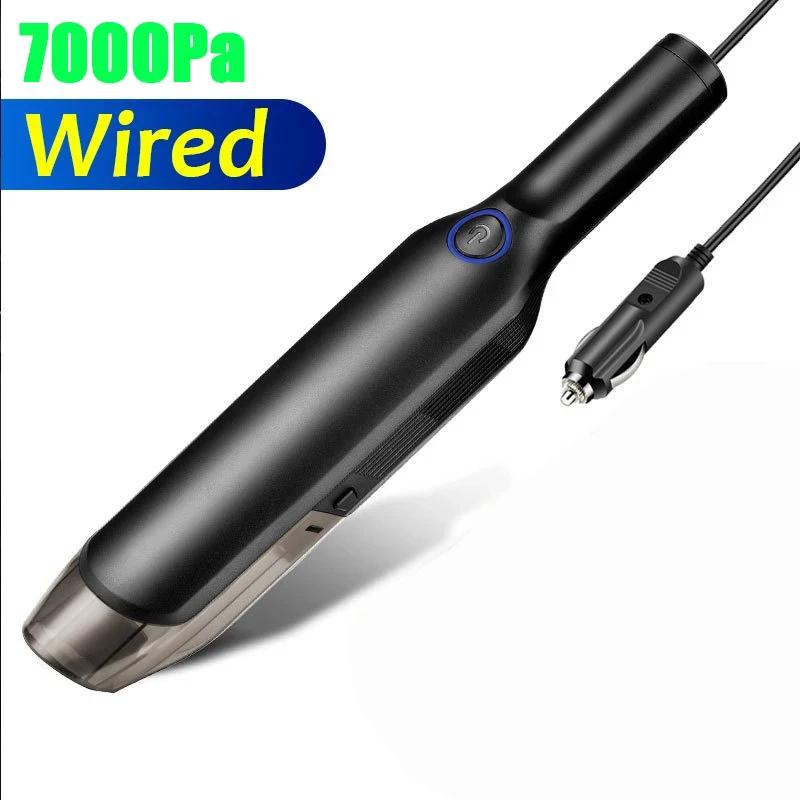 Wireless/Wired Handheld  Car Vacuum Cleaner Portable Handheld Vacuum Powerful Cyclone Suction for Car Home Pet Hair Computer