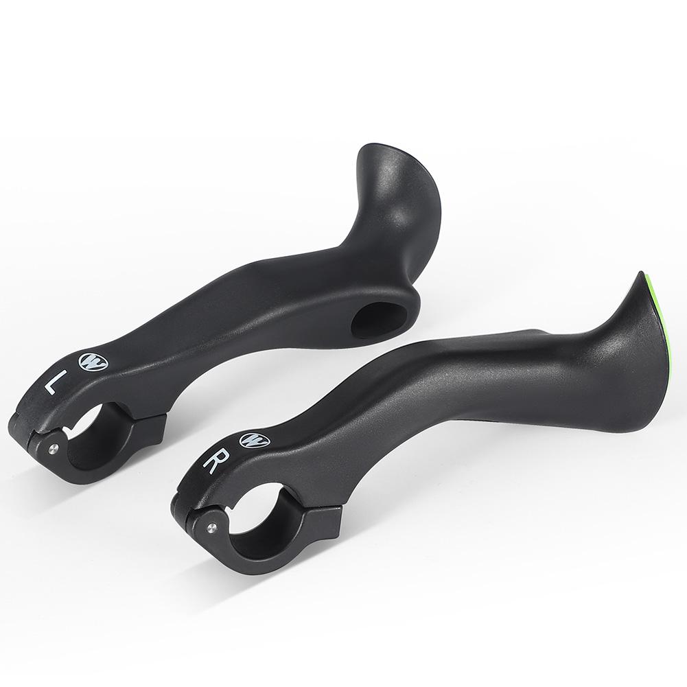 Bicycle Bar Ends Mountain Bike Handlebar Ends Ergonomic MTB Bicycle Bar Ends Auxiliary Handlebar Bar Ends for 22.2mm MTB Bike