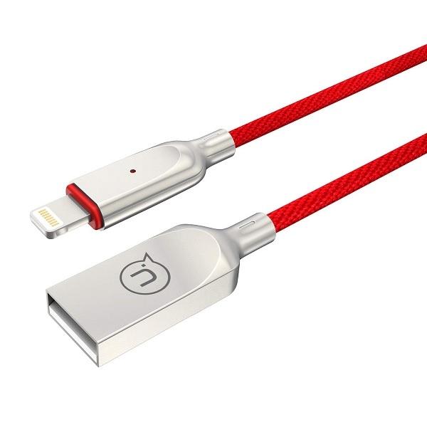 Usams Kabel Power-Off U-Sun Lightningczerwony/Red 1,9M Ipysusb203 (Us-Sj170)