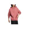 Adidas Neo Pure Color Hooded Long-Sleeve Sweatshirt with Logo Unisex Tops Pink HN8725