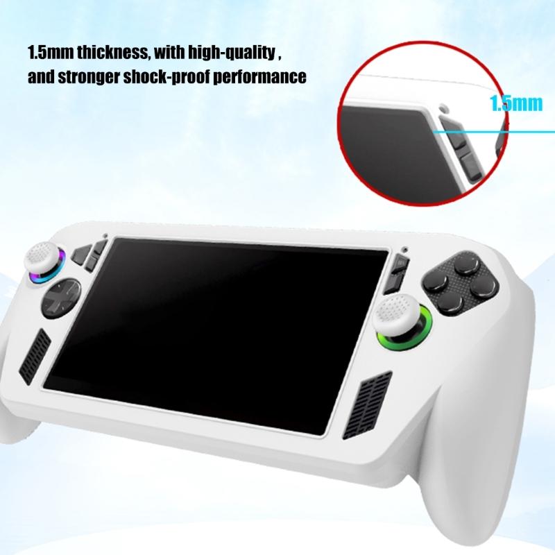 Protector Cover for ROG X Full Coverage Protective Case Scratchproof Game Console Silicone Skin Gamepad Sleeve