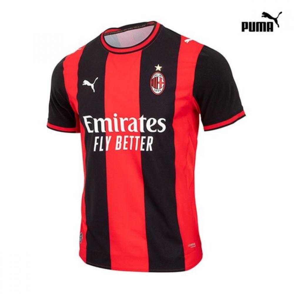Puma Ac Milan Home Authentic Jersey Short Sleeve 100