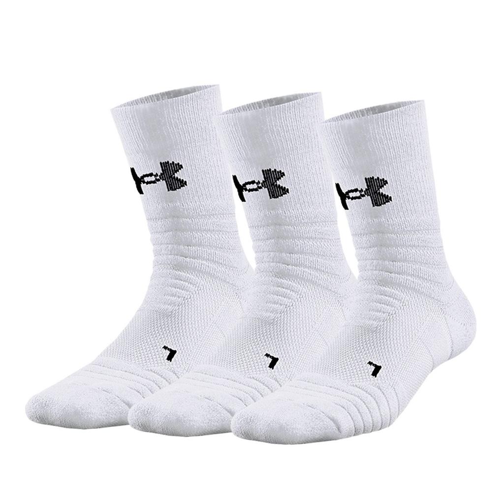 Under Armour Crew Socks Unisex Combo Set White 22610208-100