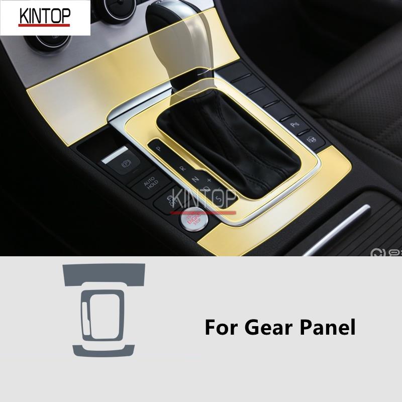 For VOLKSWAGEN CC 13-16 Car Interior Center Console Transparent TPU Protective Film Anti-scratch Repair Film Accessories Refit