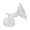 Portable Flange Valves Tube Bottle Backflow Protector 18/19/20mm Breast Pump Part Breast Pump Funnel Connector Durable