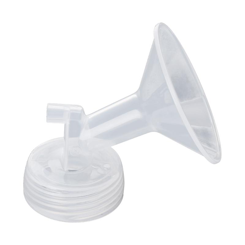 Portable Flange Valves Tube Bottle Backflow Protector 18/19/20mm Breast Pump Part Breast Pump Funnel Connector Durable