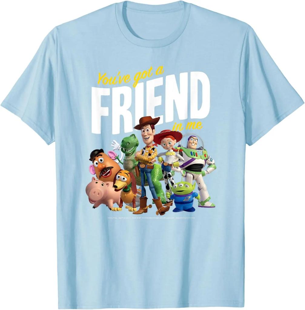 Moda Casual Calda Toy Story - Hai un Amico in Me Maglietta S-4XL Quattro Stagioni