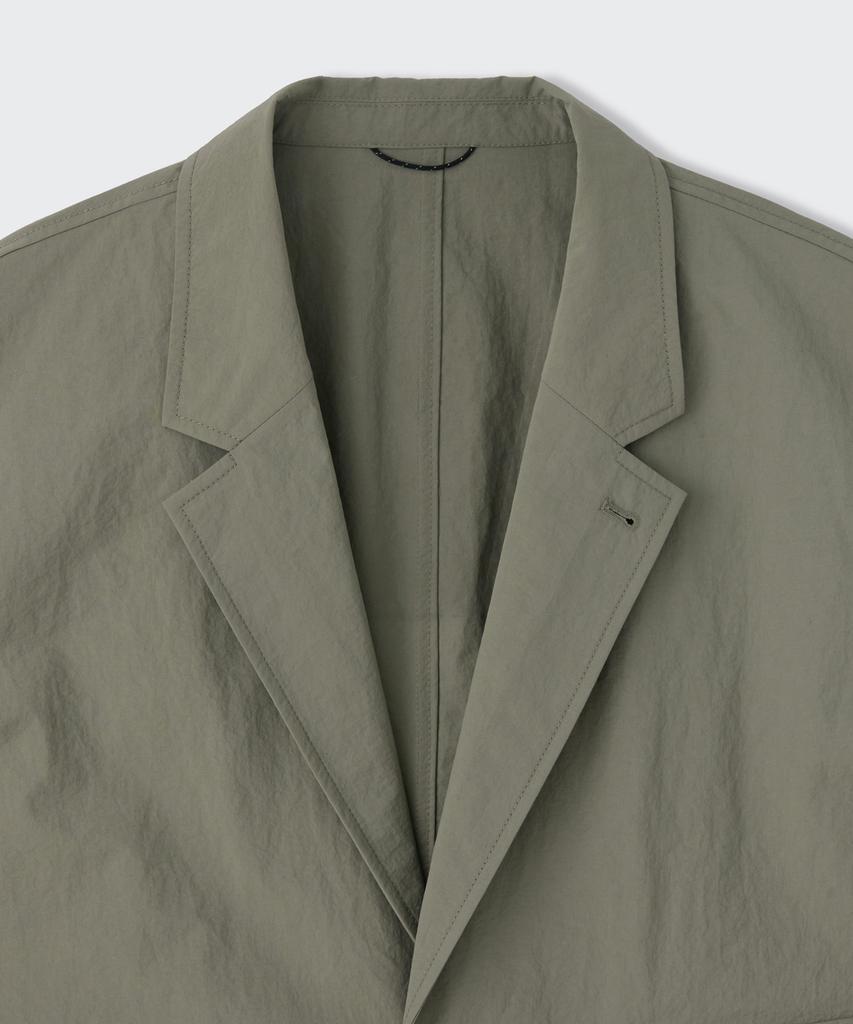 Musinsa Standard [City Leisure] Loose Fit Utility Blazer [Light Khaki Grey]