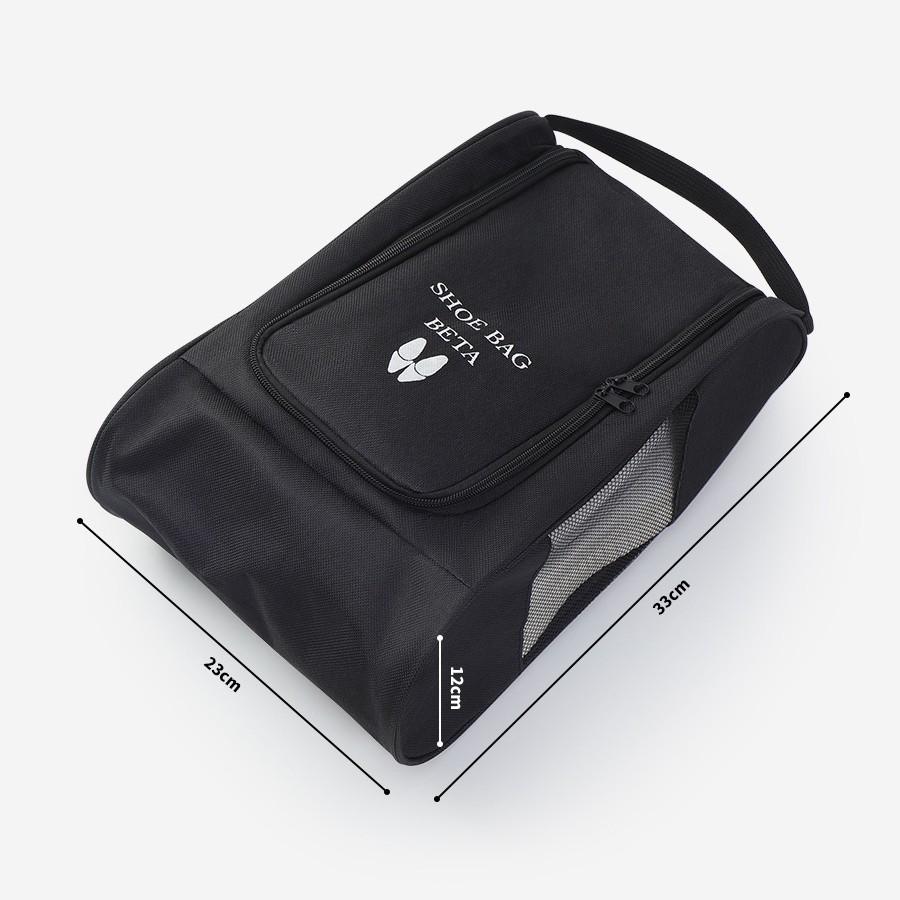 Waterproof Dustproof Travel Shoe Bag: Portable, Breathable Mesh Sneaker Pouch, Handheld Sports Shoe Storage