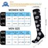 4 Pairs Women Men Compression Socks Stockings Elastic Sports Beautiful Leg Running Nurse Outdoor Climbing Cycling Socks Gym