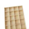 Grocery Storage Wooden 12 Grids Organizer Retro Divided Compartments Pastoral Lattice Display Case