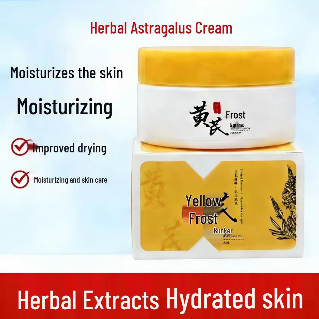 Bunker Astragalus Face Cream: Genuine Brand for Enhanced Skin Hydration and Moisturizing with Astragalus Essence. Regular Size