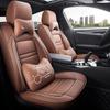 Compatible with 2013, 2015, 2016 Buick Excelle Leather Car Seat Cover, All-Season, Full Coverage