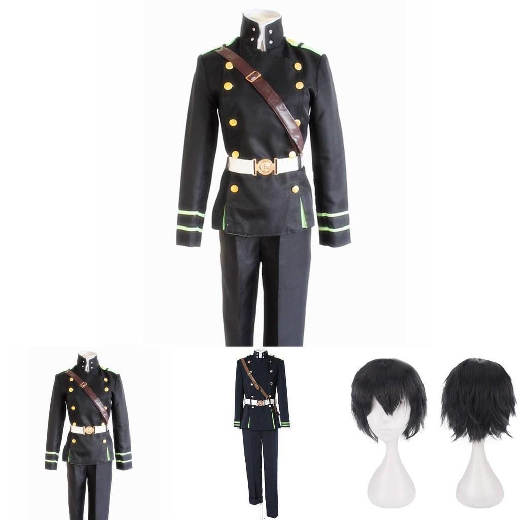 Premium Seraph Of The End Yichir Yuichiro Hyakuya Army Uniform Cosplay Costume Set