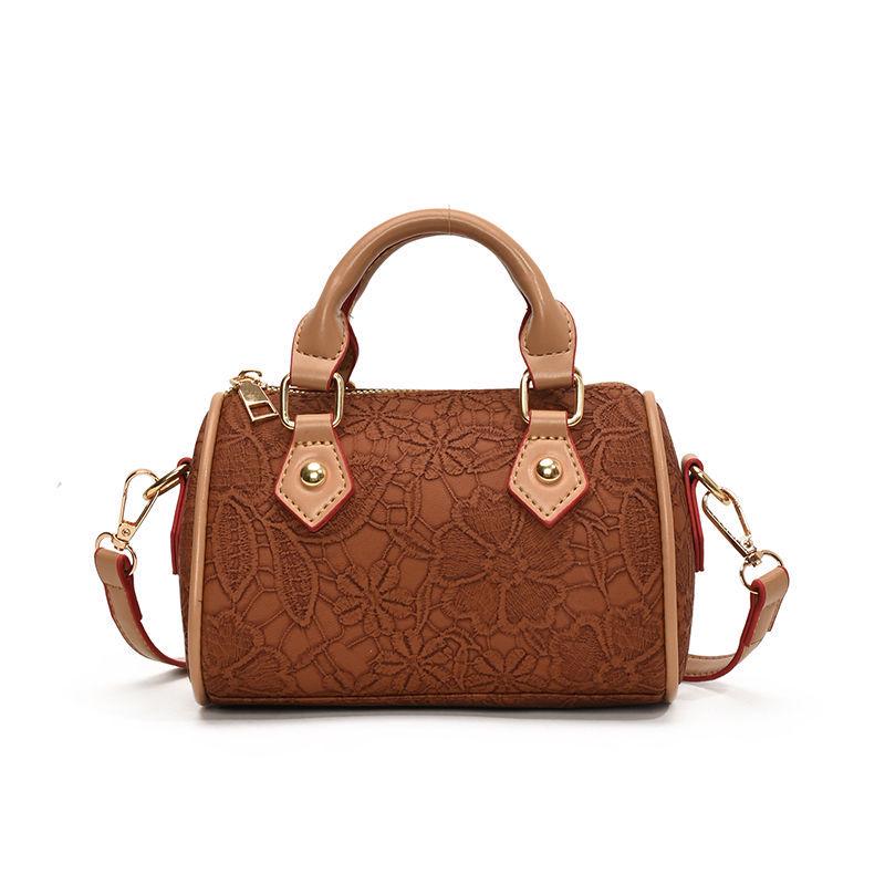 

Бостонская сумка во французском стиле: Новая модная сумка-подушка для ношения на плече или через плечо коричневый