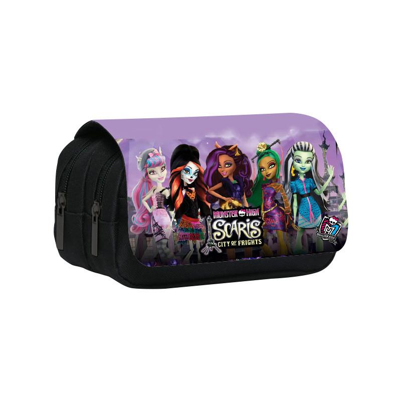 Monster High Elf High School Pencil Case With Detachable Cover For Students