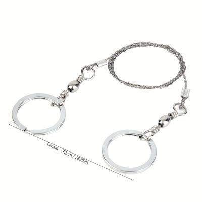 1 Stück Taschen-Kettensäge Handheld Lebensrettende Kettensäge Multifunktionales Outdoor-Notfall-Schneidwerkzeug