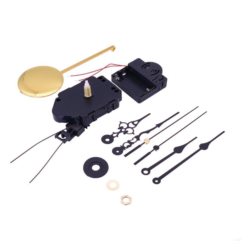 62KD Wall Clock Metal Pendulum accessories Dormitory Wall Window Clock Gadget