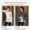 Women's Slim-Fit Fleece-Lined Tunic Base Layer Top