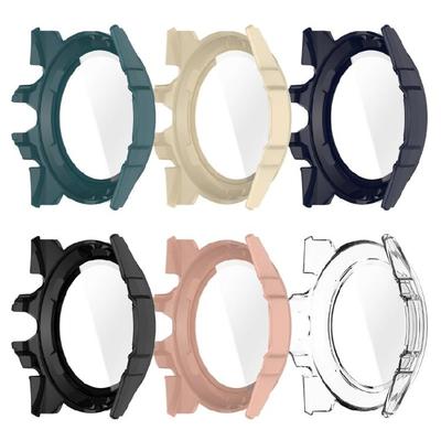 Smartwatch Housing PC Glass Film Cover Case Suitable for Watch Integrated Screen Protector Shell Shockproof Sleeve Guard