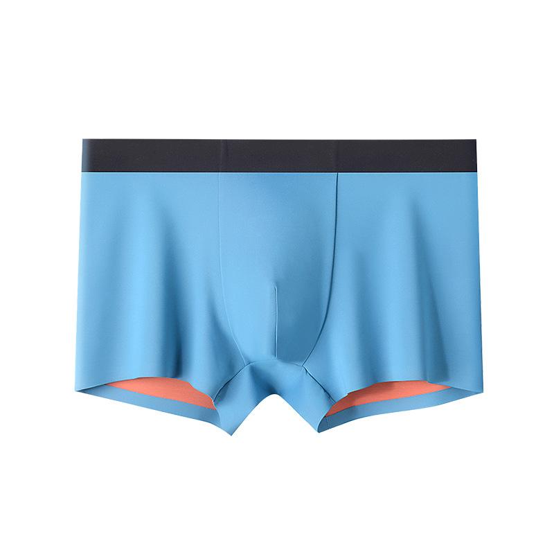 Plus Size Men s Spring and Summer Ice Silk Seamless Breathable Underwear L