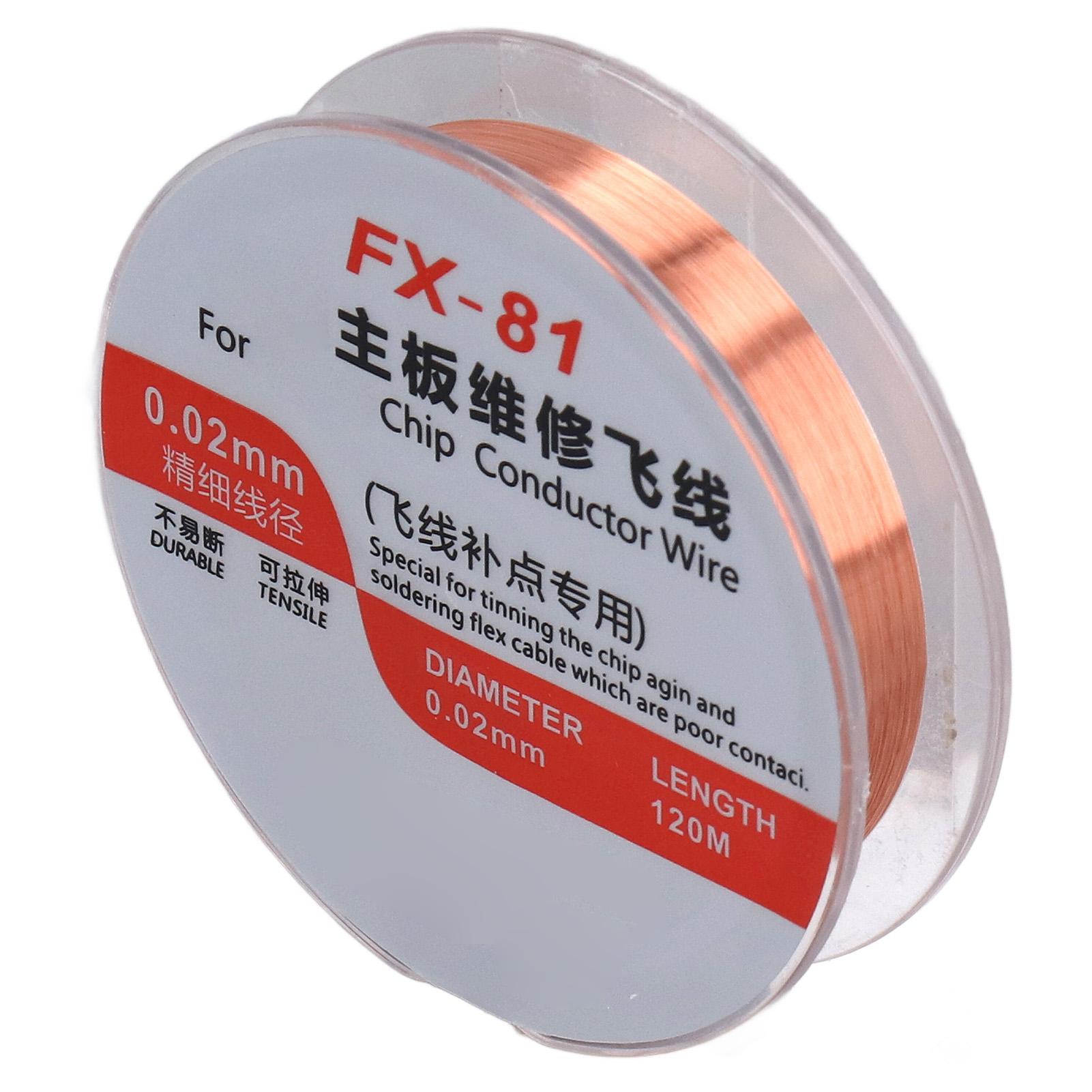 

1 шт. Эмалированный провод для точного ремонта печатных плат, высокая электропроводность, изоляция, медный обмоточный провод