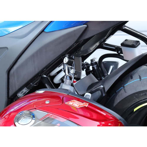 Kijima Motorcycle Parts Helmet Lock Holder, Steel, Anti-Theft, Compatible with GIXXER150/250 and SF250 ('20-) 303-1602
