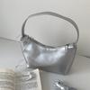 Y2k Handbag Compact Small Shoulder Bags Vintage Evening Tote Patent Pu Leather Shoulder Bag For Night Out Streetwear Fashi
