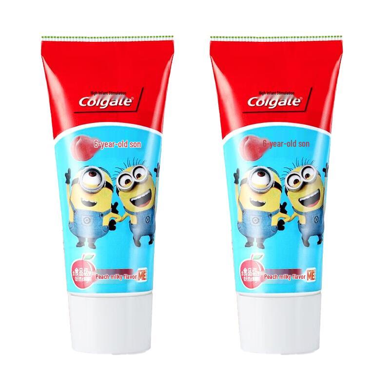 Colgate Kids Wonder Brush Toothpaste (6+ Years, Peach Milk, 2-Pack)