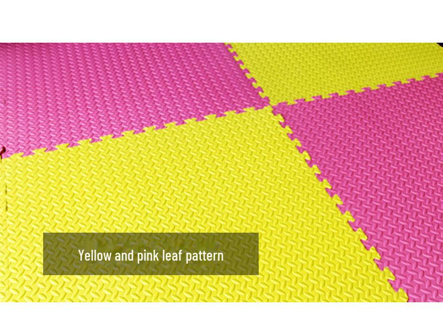 Foam Mat for Early Childhood Education, Kindergarten, and Dance Training - Leaf Pattern