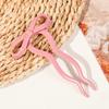 U-Shaped Bow Hair Stick Fashion Acrylic Hairpin Fashion Hair Clip Comb Bun Sweet Headwear Women Hairstyle Girls Hair Accessories