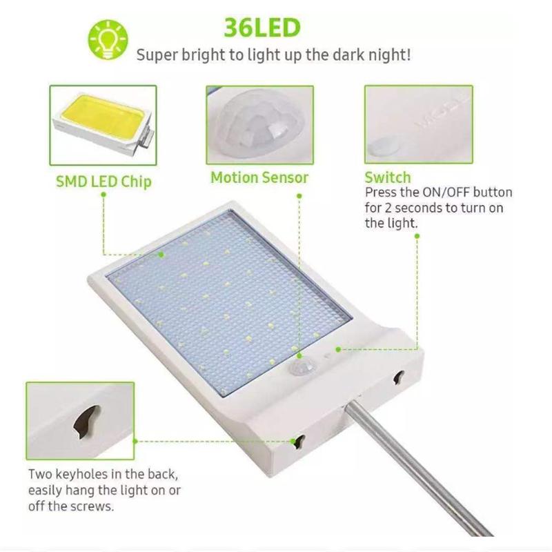 Solarleuchte Außen Manuelle Wandleuchte Wind Straßenleuchte IP65 Wasserdicht LED Neue Ländliche Hof Menschlicher Sensor Licht