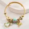 Handmade Beaded Bracelet for Women Heart Angel Alloy Accessories Versatile Exquisite Bracelet