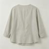 Women Trendy Ruffled V Neck Tops 3/4 Sleeve Blouse Dressy Casual Top