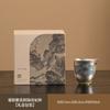 Chinese Enamel Gilt-Silver Teapot Covered Bowl Tea Cup Household Silver Plating Making Tea Kung Fu Tea Set
