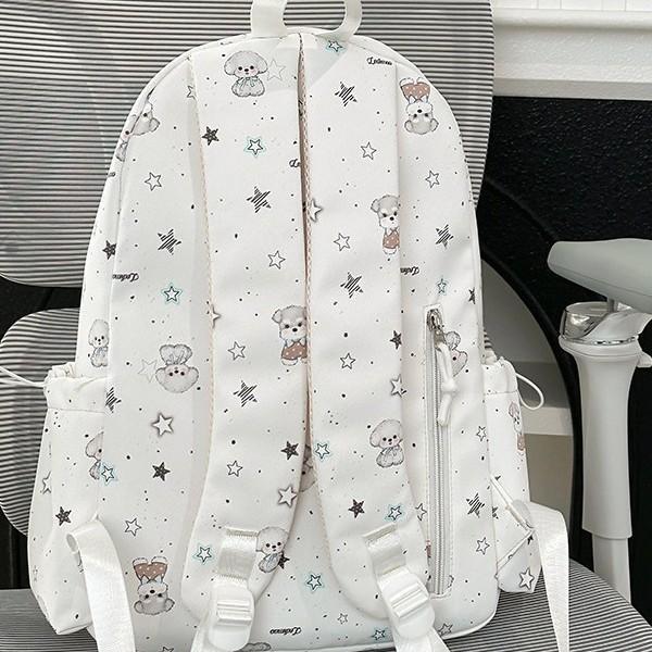 Schoolbag female ins wind Japanese new high value fresh and sweet junior high school lightweight travel large capacity backpack