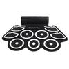 9 Pads Electronic Drum Set Silicone and ABS USB MIDI Interface Roll Up Drum Pad with 2 Drumsticks 2 