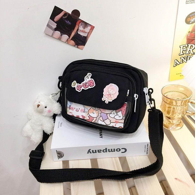 Cute Small Bag Female Student New Small Fresh Shoulder Bag Literary Versatile Messenger Bag Female