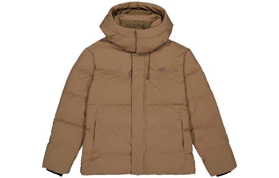 New Balance Men s Outdoor Collection Down Jacket Men s Brown NPD46121-BWN S
