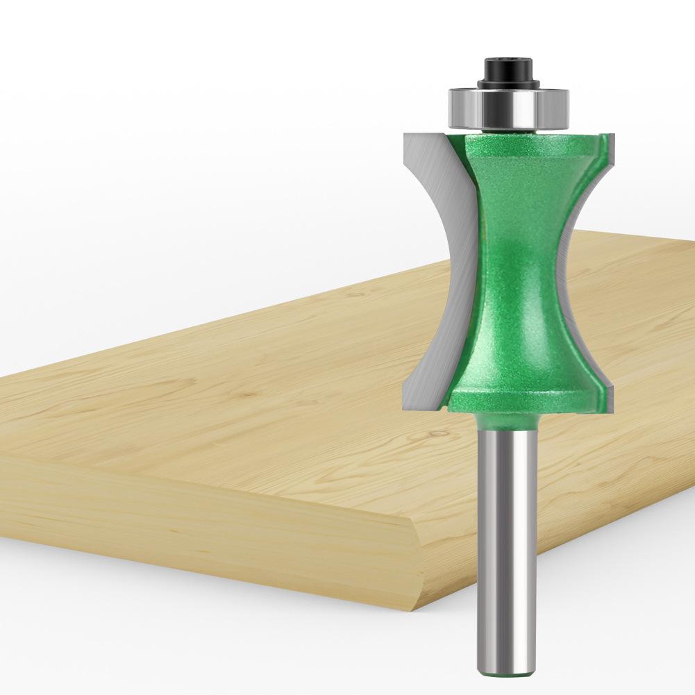 4-Piece Set of 8-handle Arc Cutter Woodworking Milling Cutter Flat Bottom Arc Cutter Arc Cutter Arc Cutter Woodworking Milling Cutter Slotting Cutter