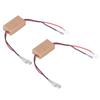 2PCS LED Strobe Controller Car Headlight Signal Light Control Flasher Module LF‑300B H1