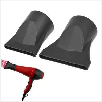 2025 2 Styles Black Flat Mouth Dryer Nozzle Professional Salon Curl Dryer Diffuser Narrow Concentrator Barber Styling Tools 2021