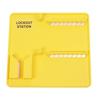 Safety Lockout Station Wall Mounted Power Isolation Engineering Plastic Lock Management Station