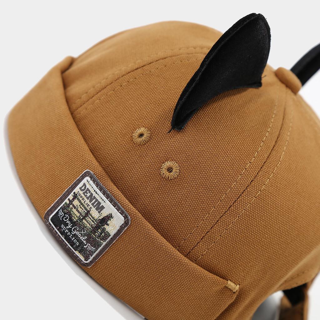 Cat Ears Baseball Cap With Adjustable Strap For Summer Casual Wear