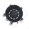 Rolling Bucket Trolly Accessory Sturdy Easy to Use Car Wash Buckets Base Pulley for Building Workers
