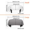 For Kawasaki Versys X300 VN 1500 MT09 MT07 Tracer 700 900 R1250GS Motorcycle Windshield Extension Adjustable Spoiler Deflector