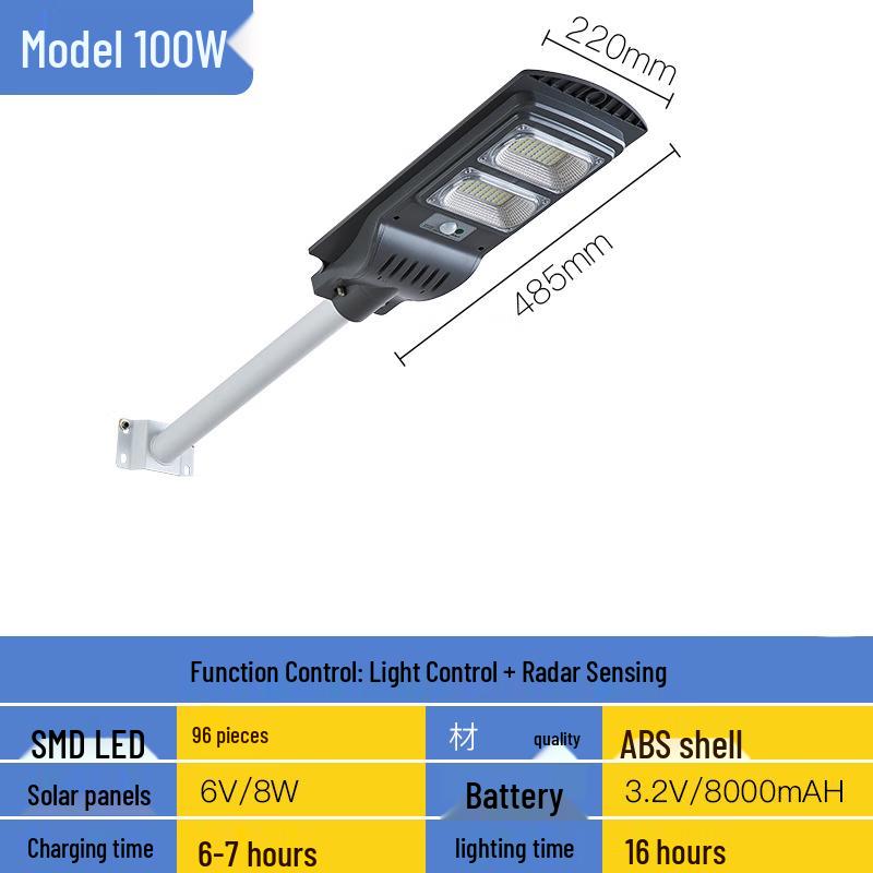 JUN YONG LIGHTING Integrated Solar Motion Sensor Lamp